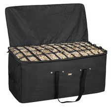 MIYABALA Hay Bale Bag, 44x18x22inch Extra Large Hay Bag with Top Slow Feed Desig