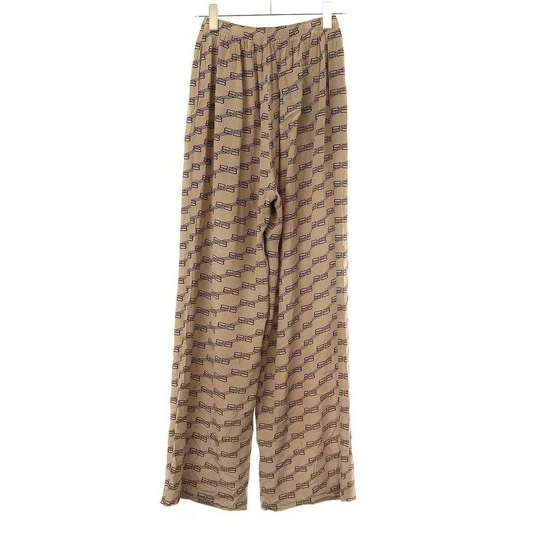 BALENCIAGA 22SS HOME WEAR Monogram Pajama Pants 659026 TML35 Brown Used MESC-0 thumbnail 2
