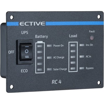 ECTIVE RC4 Fernbedienung mit Ladestandsanzeige für Wechselrichter der SSI-Serie