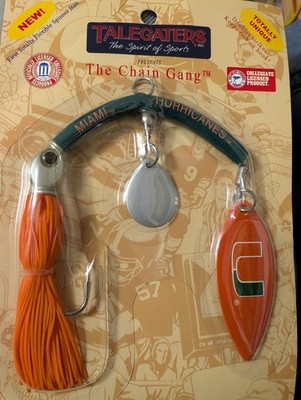 Miami Hurricanes Talegaters Spinnerbait 1/4oz W/ No Extra Skirt