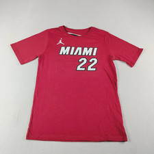 Nike Shirt Youth Large Multicolor Jimmy Butler 22 Miami Heat NBA Basketball