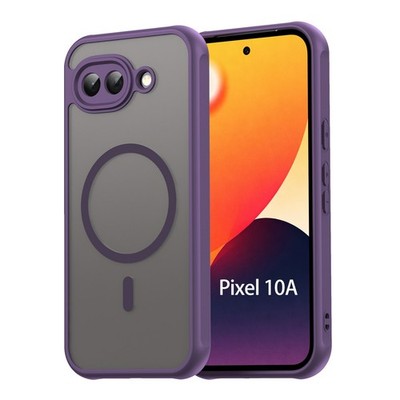 Magnetic Case für Google Pixel 10a Hülle Magnet Ring Magsafe Stoßfest Lila