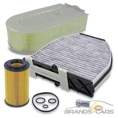 ATEC INSPEKTIONS-KIT INSPEKTIONSPAKET FILTERSATZA FÜR MERCEDES C-KLASSE W204