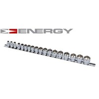 SteckschlüSselsatz Energy NE00345 Chrom-Vanadium-Stahl