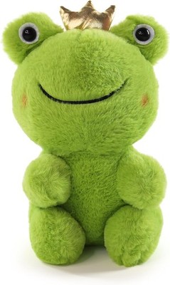 New Ricky Rain Frog Plush Frog Stuffed Toy, Green Frog Body, Soft Stuffed Gifts