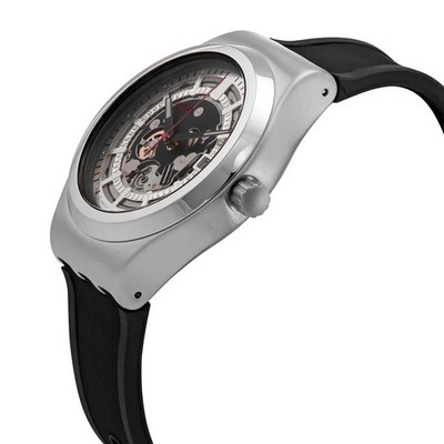 Swatch Sistem Through Again Automatic Grey Dial Men's Watch YIS431
