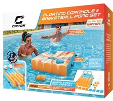 Inflatable Pool 35  Cornhole Set Toss Games for Kids and Adults NIB
