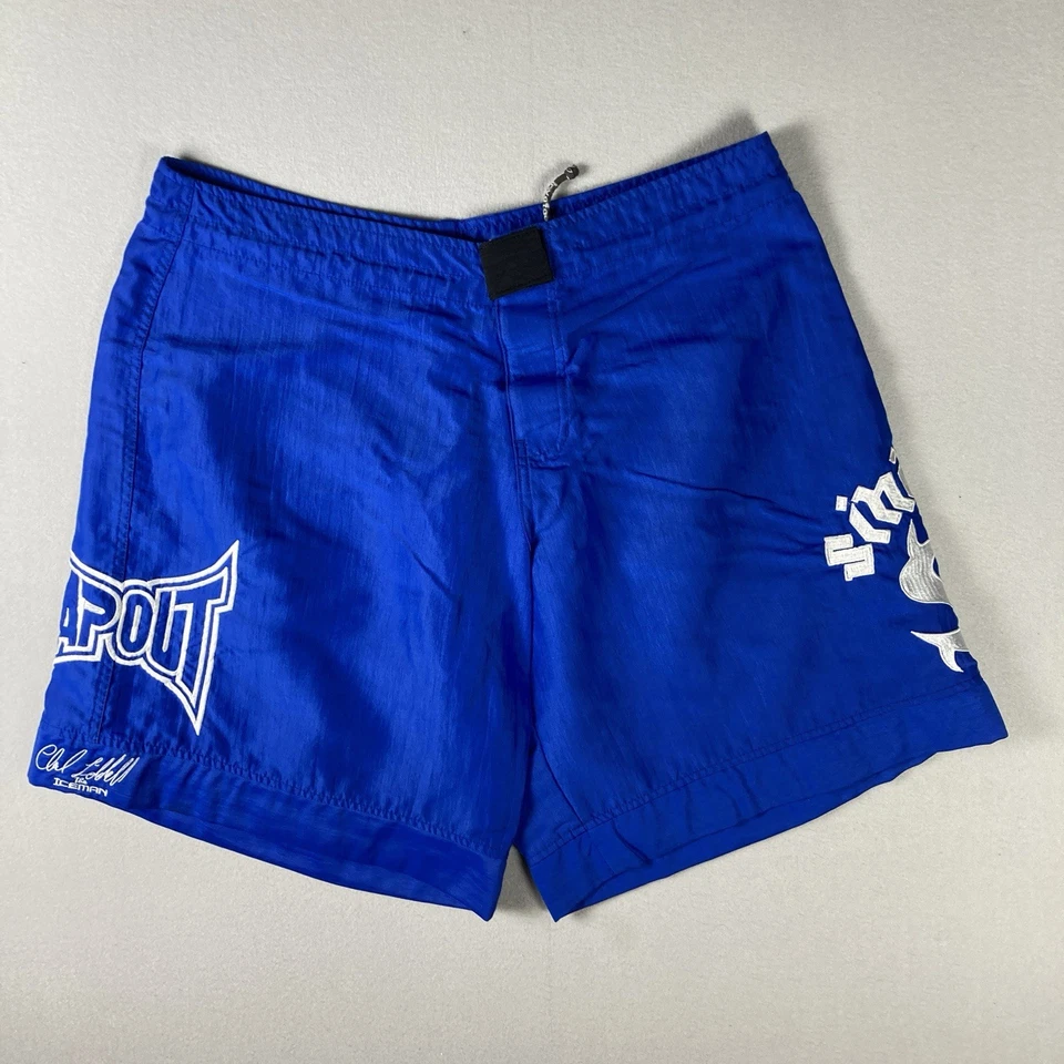 Шорты мужские Tapout Sinister 34 синие Chuck Liddell издание The Iceman сделано в США - Изображение 2 из 4