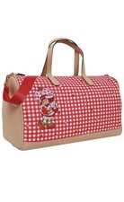 Official Strawberry Shortcake Gingham Weekender Duffel Bag