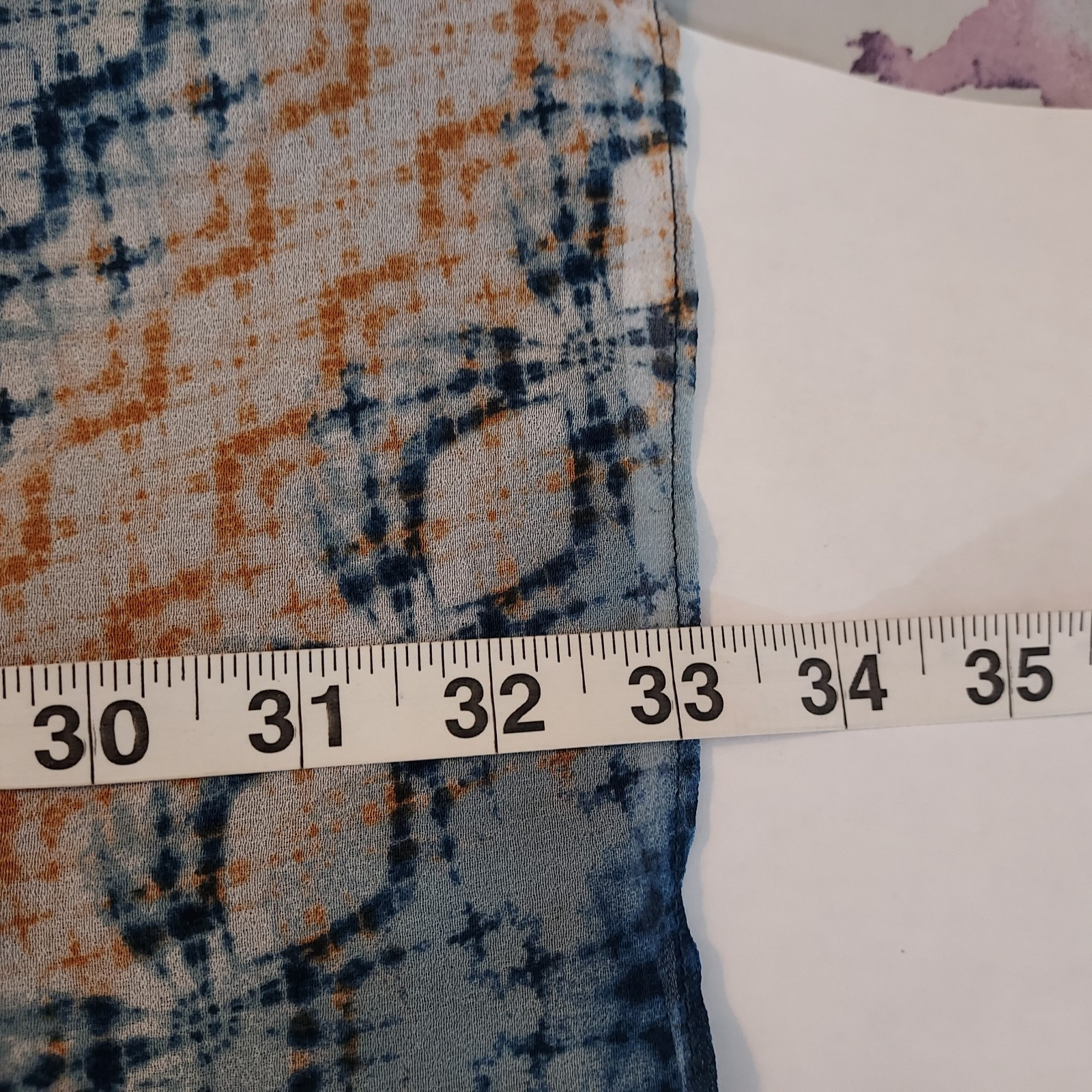 BCBGeneration Tunic Top Size Medium Flowy Chiffon… - image 11