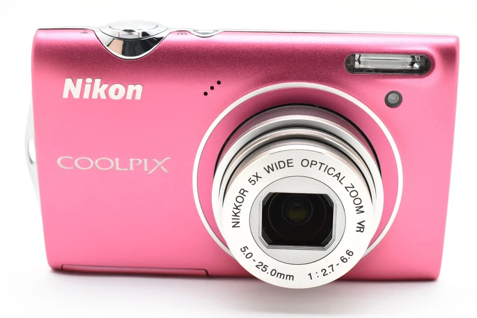US include tax Nikon CoolPix S5100 Pink 12.2MP 5x Optical Digital Camera Japan - Image 3 of 4