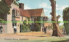 Early  GODSTONE  Clayton Arms  Oxted  Reigate  Surrey  Postcard