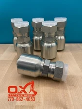 10 Parker Style 10643-10-10 Hydraulic Hose Crimp Fittings 5/8” Hose X 5/8” JIC