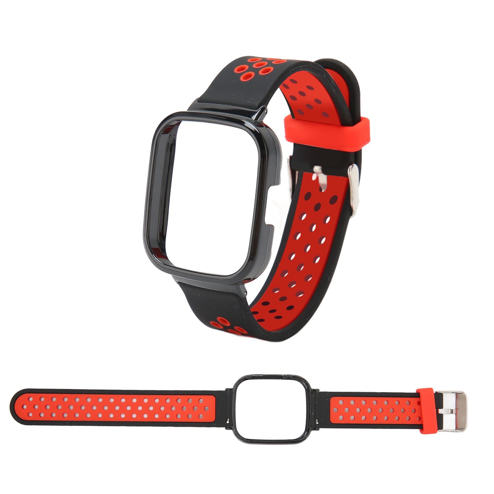 2 In 1 Watch Replacement Band For Redmi Quick Release Soft Silicone BAJ