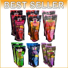 Exciting Jumbo Pickles Sampler - 12 Pack with Cotton Candy, Grape, and More!