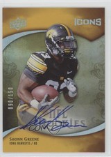 2009 Upper Deck Icons NFL Rookies Auto 90/150 Shonn Greene #166 Auto 0p5