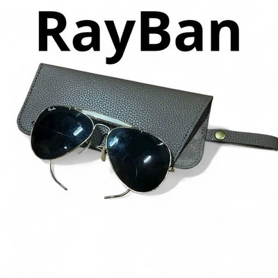 Ray Ban Shooter B L USA Green Sunglasses Vintage 70s Rare Collectible