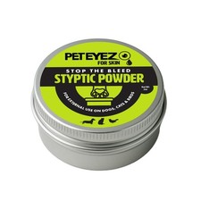 PetEyez Styptic Powder for Dogs, Cats Birds 2 oz Fast-Acting Blood...