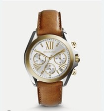 Michael Kors Men's Bradshaw MK2301 Brown Leather Watch