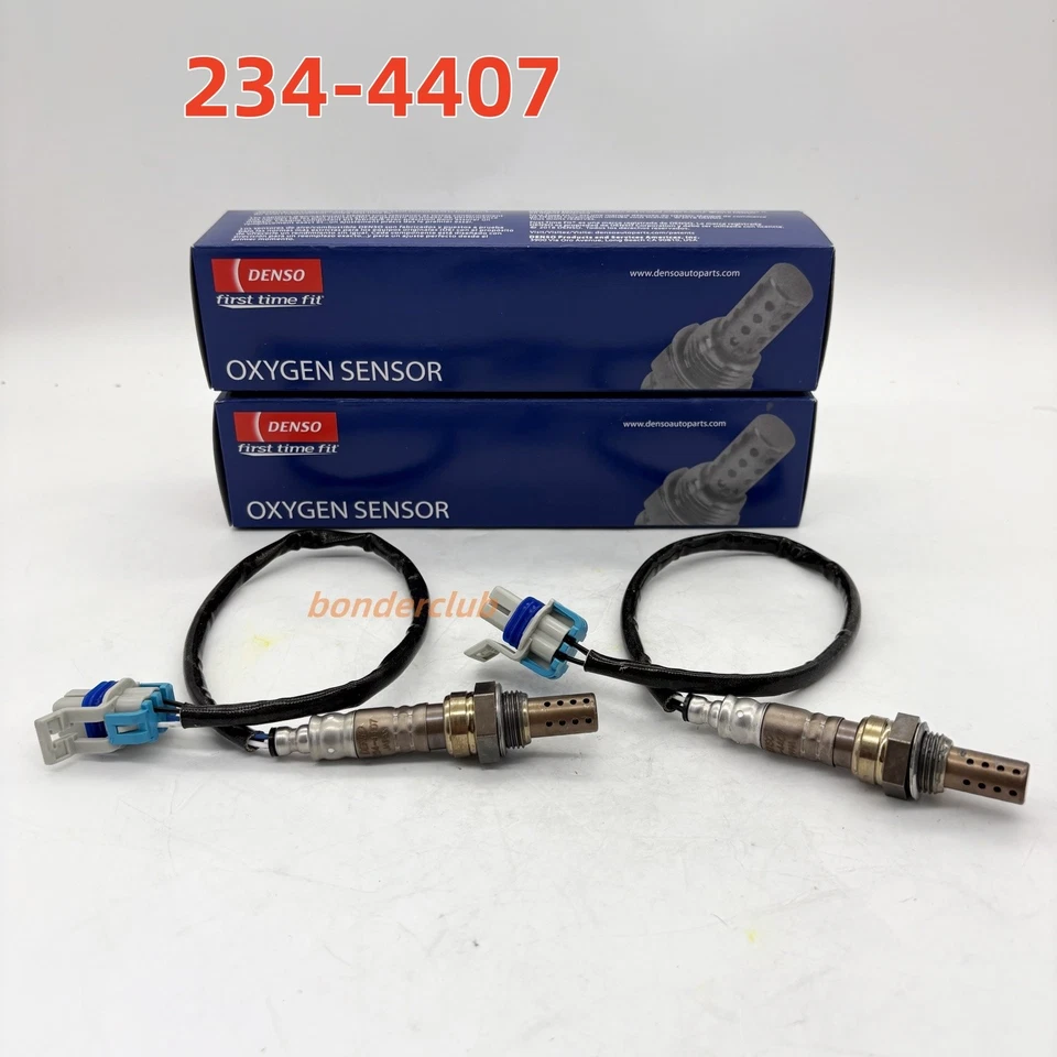 2X 234-4407 DENSO Upstream O2 Oxygen Sensor For 2002- 2006 Chevrolet Silverado Foto 2 de 4