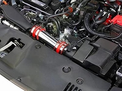 BLITZ Aftermarket SUCTION KIT Red Silicone Hose for Honda CIVIC HATCHBACK FK7