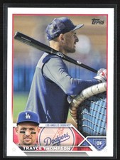 Trayce Thompson 2023 Topps Golden Mirror Image Variation #343 Los Angeles