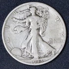 1933-S Walking Liberty Half Dollar | 90% Silver | VG Circulated | Key Date