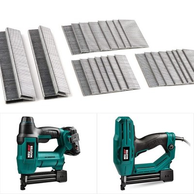 NEU MASTER Heavy Duty Narrow Crown Staples and 18GA Brad Nails Combo