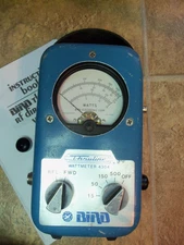 Bird 4304 Thruline Wattmeter Watt Element Slug Reading Meter