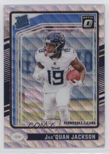 2024 Donruss Optic Rated Rookie Premium Box Set Wave Prizm Jha'Quan Jackson 1g40