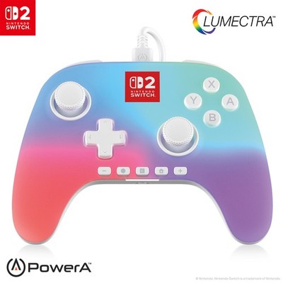 POWERA Advantage kabelgebundener Controller Weiß mit Lumectra Ghost Lightning fü