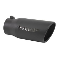 Rbp Exhaust Tip Black 45125-7ex 4 Inlet 5 Outlet 12 Length