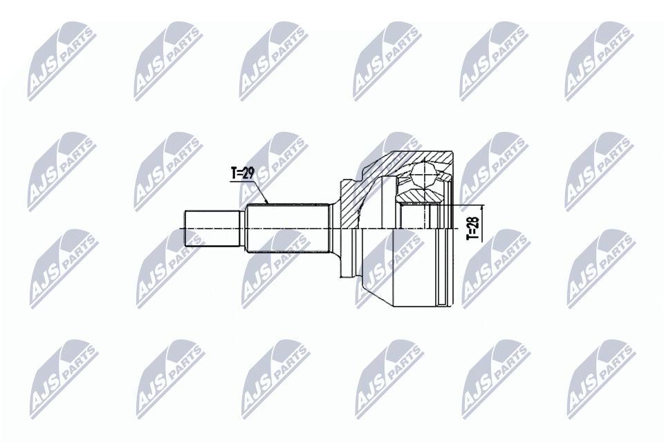 N.T.Y. NPZ-PL-041.NTY Joint Kit, drive shaft for FIAT,NISSAN,OPEL,RENAULT,VAUXHA