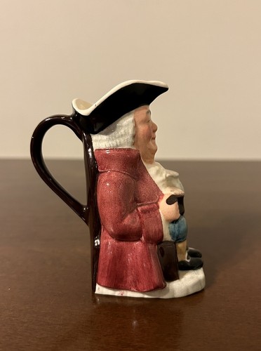 Vintage Sylvac Ordinary Toby Mug 4” Creamer Jug Handmade Staffordshire - Picture 4 of 7