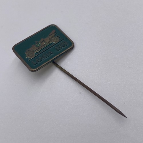 Vintage Lancia 1909 Automobile Metal Automotive Lapel Hat Stick Pin - Picture 3 of 4