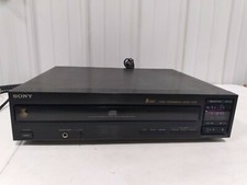 Sony 5 Disc CD Player Carousel CDP-C205 Tested READ DESCRIPTION