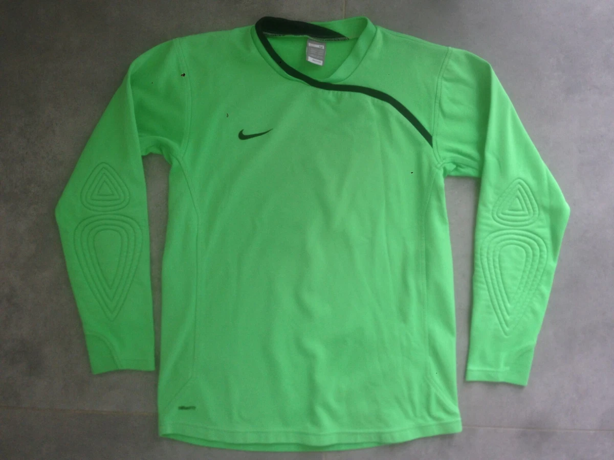 Ancien Maillot Nike Gardien de but Taille M Goal Shirt Vert PSG eBay