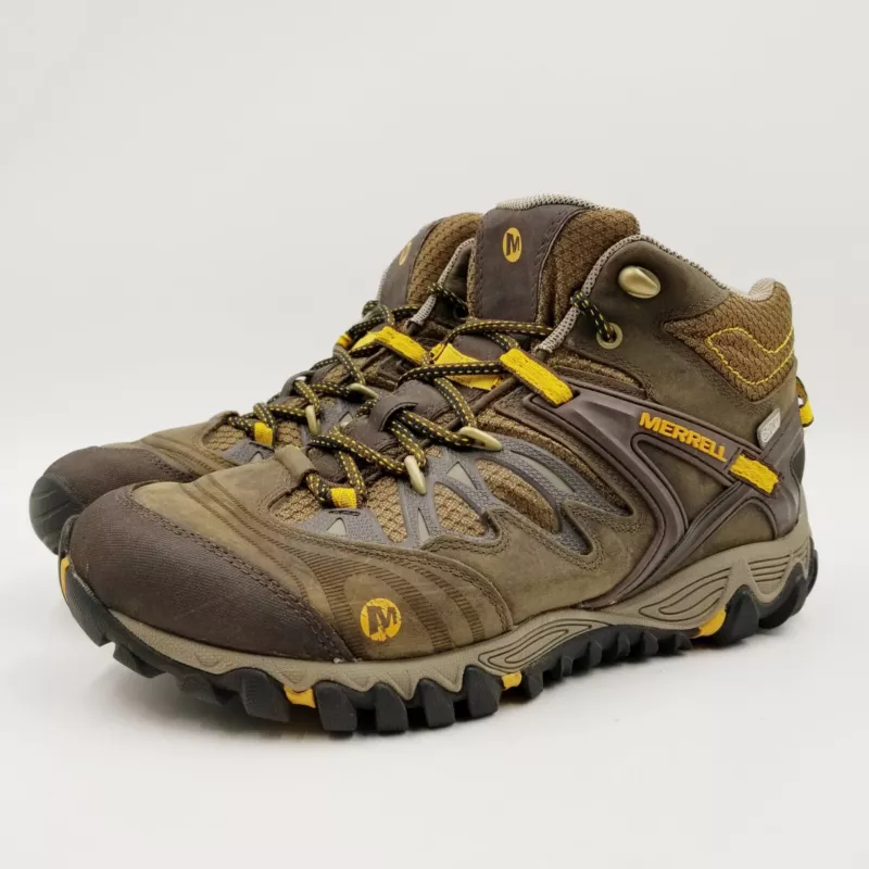 merrell all out blaze ventilator waterproof hiking leather boots