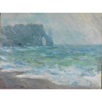 Claude Monet Rainier Etretat Kunstplakat GroßEr Druck 46X61 Cm