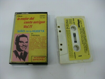 Niño De La Huerta Kassette Ein Pajarito Canto, Antes Mas Pobre, Que Yo Ami Madre