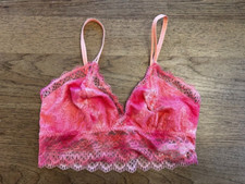 SOMA Intimates Positively Pink Ombre SMALL Embraceable Enchanting Lace Bralette