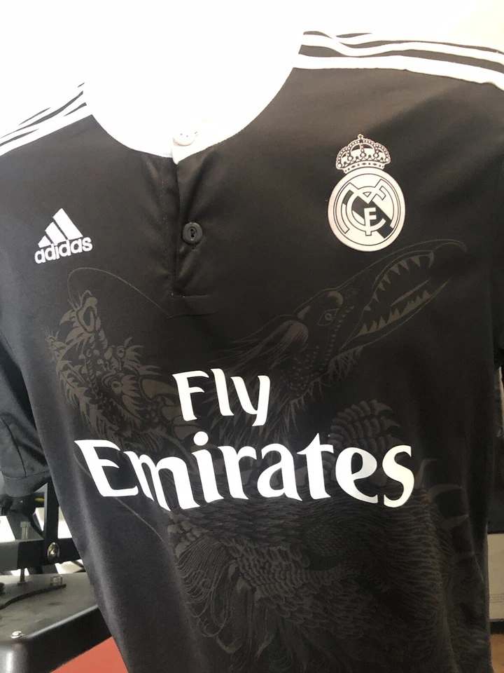 Real Madrid 2014/15 Third Shirt In Excellent Condition Ronaldo 7 Dragon Edition  - Image 2 of 4