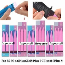New Battery Adhesive Tape Sticker Glue For iPhone 5 5C 5S SE 6 6S 7 8 Plus X LOT