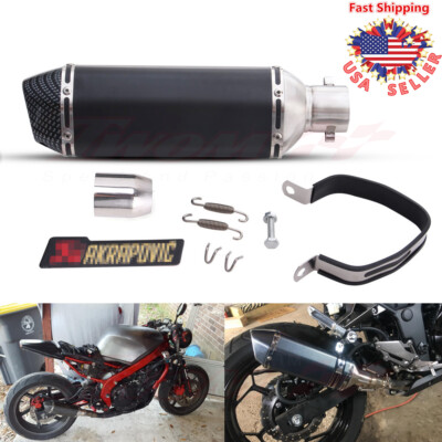 38-51mm Motorcycle ATV Exhaust Muffler Pipe DB Killer Slip On Universal Custom
