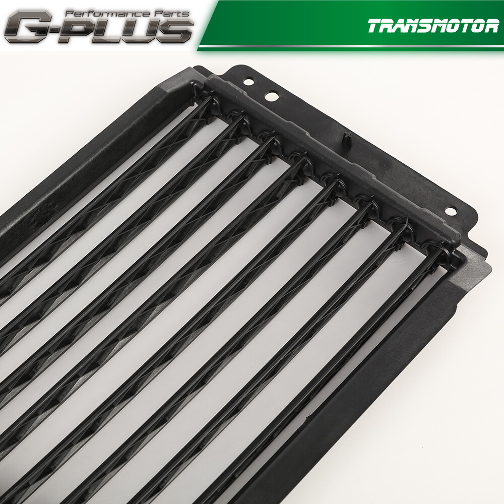 Front Radiator Upper Shutter Grille For 2018-2020 Chevy Equinox & GMC Terrain – Direct Replacement – Black Plastic