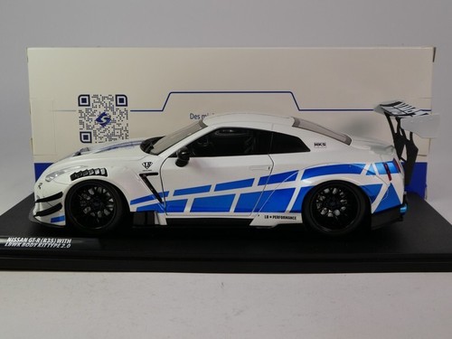 Solido Nissan GT-R R35 LBWK Body Kit Type 2 For Paul Tribute 2024 1/18 ...