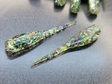 (24) 2 SLAB HUNTER Mardi Gras GRUBS BAIT JIGS...