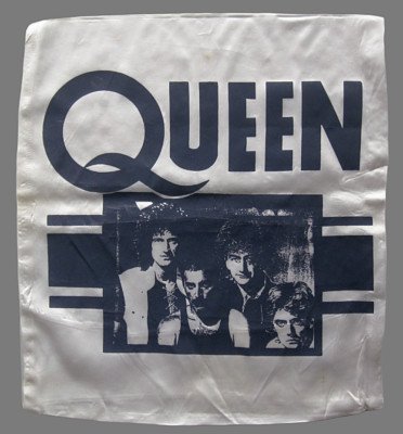 Queen - The Works Era 1984 Satin Cushion Cover / Pillow Case (Freddie Mercury) 