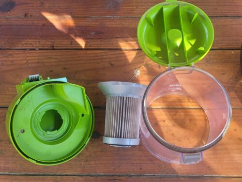 BISSELL Zing 2156A Bagless Canister Vacuum - Black/Citrus Lime - Picture 4 of 11