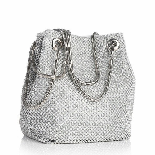Borsa a tracolla donna strass sera banchetto borsa a mano festa banchetto borsetta - Foto 82 di 121